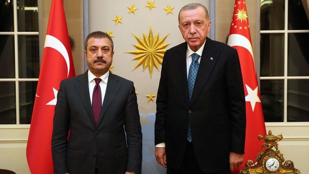 Erdoğan, TCMB Başkanı ve kamu bankaları genel müdürleriyle görüşüyor