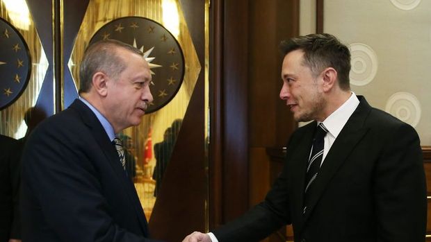 Cumhurbaşkanı Erdoğan Elon Musk ile görüştü 