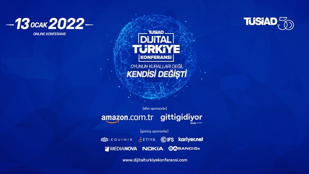 TÜSİAD Dijital Türkiye Konferansı 13 Ocak tarihinde online düzenlenecek