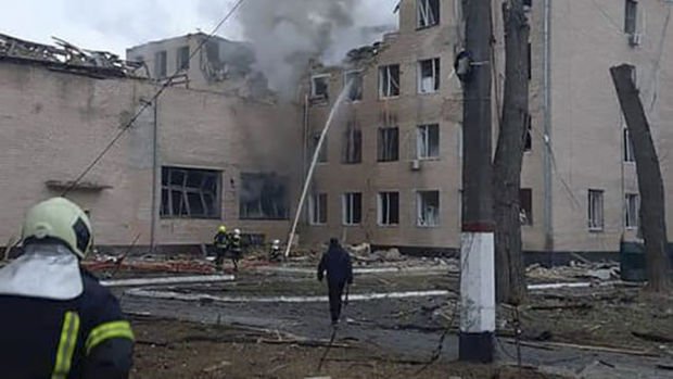 Kiev'de patlama sesleri duyuldu
