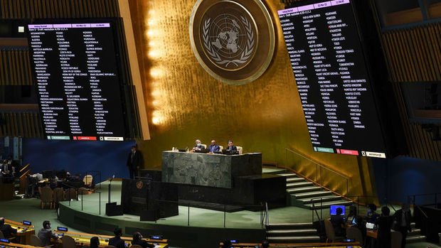 BM, Rusya'yı kınayan karar tasarısını kabul etti