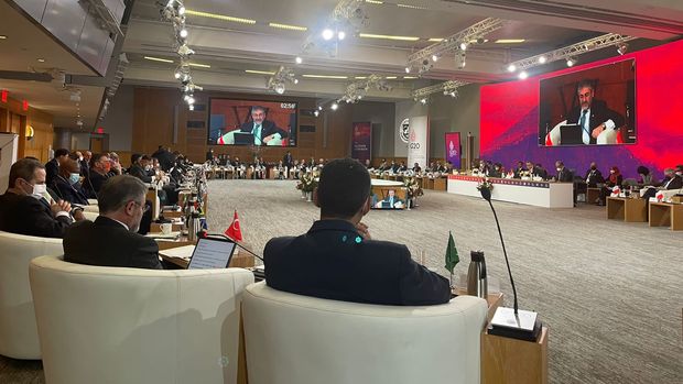 Bakan Nebati, G20 Maliye Bakanları Toplantısı'na katıldı