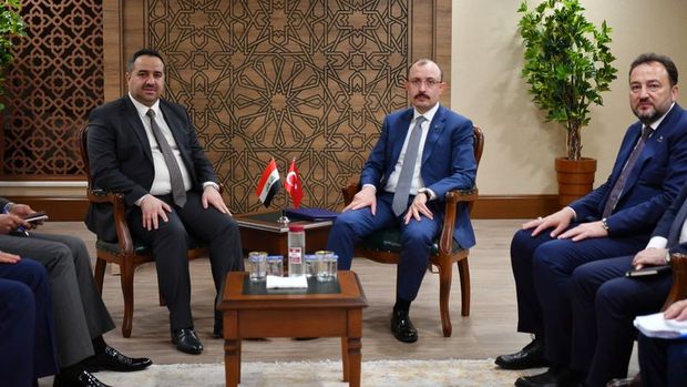 Bakan Muş, Irak Ticaret Bakanı Ala el-Cuburi ile görüştü