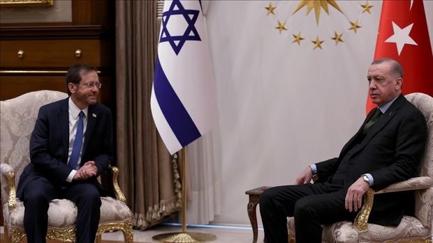Erdoğan, İsrailli mevkidaşı ile görüştü