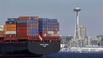 ABD'de dış ticaret açığı yılın en düşük seviyesinde 