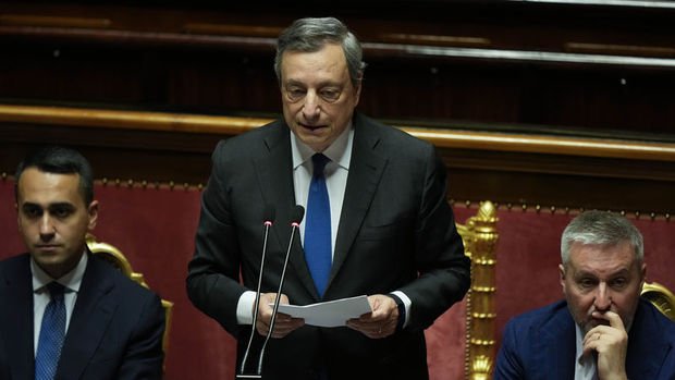 İtalya'da Draghi'den piyasaları rahatlatan 'koalisyon' açıklaması