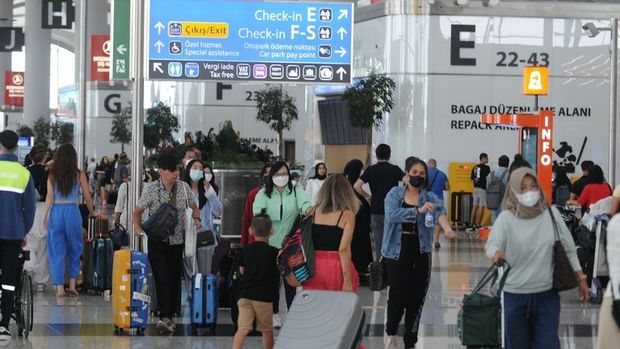 Havayolu ile seyahat edenler Temmuz'da yüzde 25 arttı