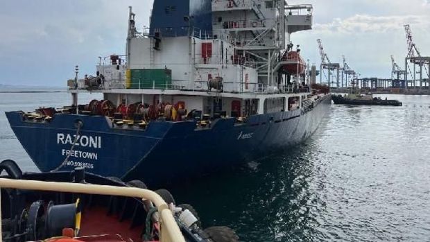 Ukrayna'nın ilk tahıl taşıyan gemisi Razoni'ye ret