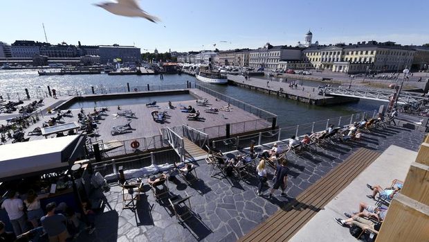 Finlandiya'nın başkentinde sıra dışı ısınma kaynağı