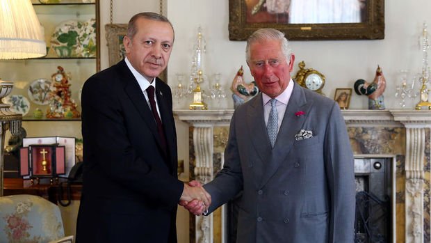 Cumhurbaşkanı Erdoğan, İngiltere Kralı III. Charles ile görüştü