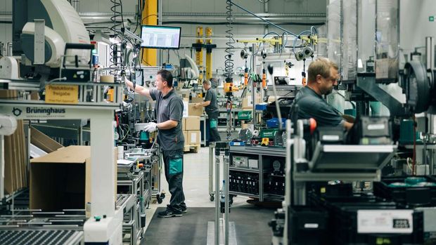 Almanya'nın sanayi üretiminde 7 ayın en hızlı artışı 