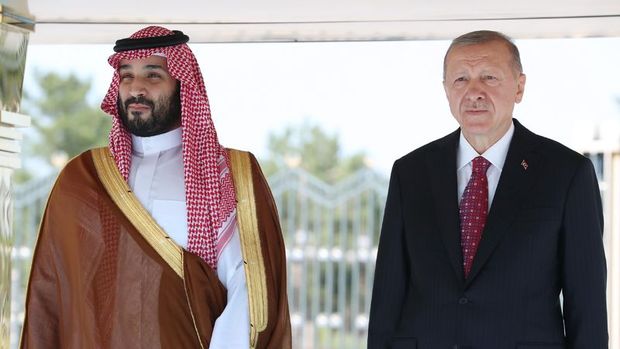 Erdoğan, Suudi Arabistan Veliaht Prensi Bin Selman ile görüştü