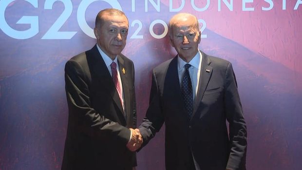 Cumhurbaşkanı Erdoğan ABD Başkanı Biden ile bir araya geldi 