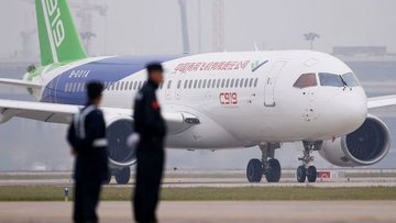 Çin’in yolcu uçağında ilk teslimat