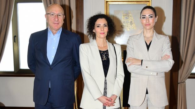 Belçika Dışişleri Bakanı Ciner Holding’i ziyaret etti