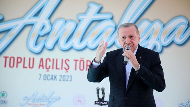 Cumhurbaşkanı Erdoğan Antalya'da toplu açılış töreninde konuştu