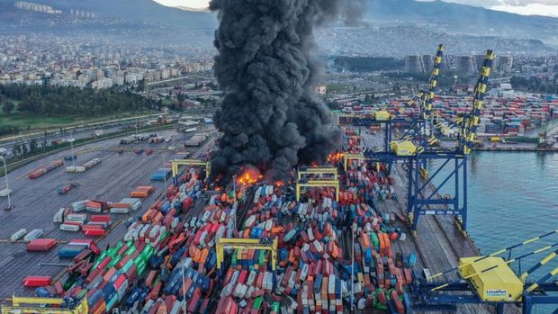 Maersk: İskenderun Limanı'nda yapısal hasar söz konusu