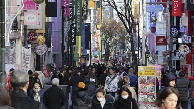 Güney Kore ilk çeyrekte yüzde 0,8 büyüdü