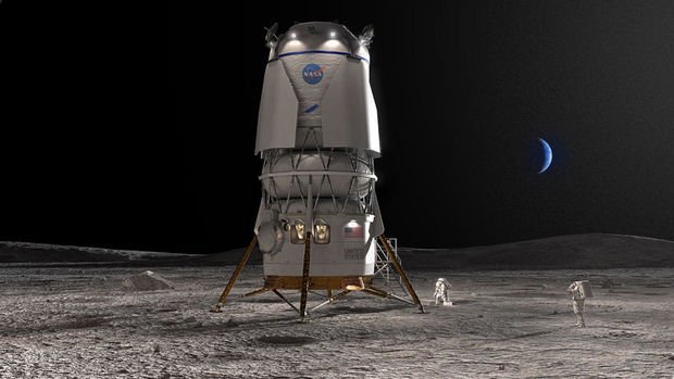NASA Artemis V misyonu için Blue Origin ile anlaştı
