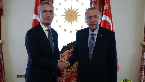 Erdoğan, NATO Genel Sekreteri Stoltenberg ile görüştü