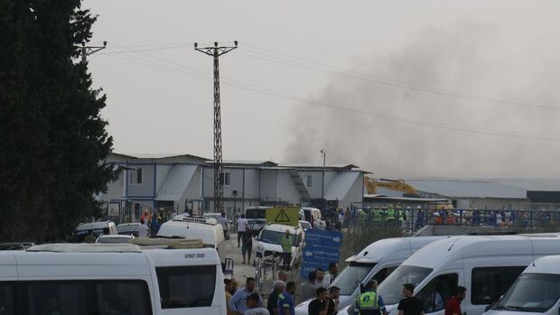 Adana’da SASA fabrikasında yangın