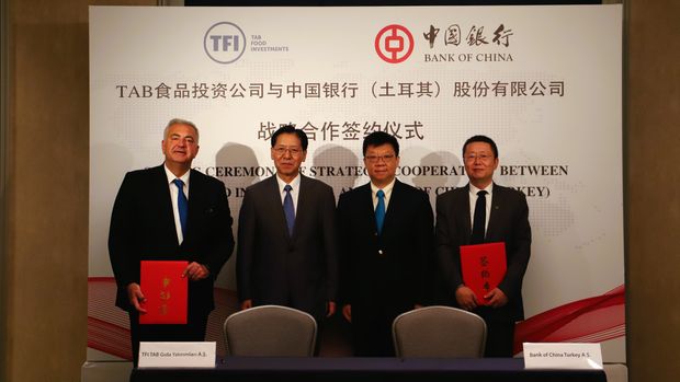 TFI TAB Gıda, Bank of China ile Mutabakat Belgesi imzaladı