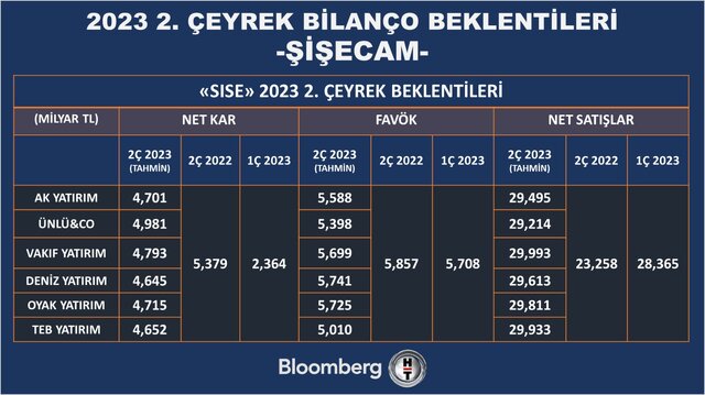 12 şirket için bilanço beklentisi