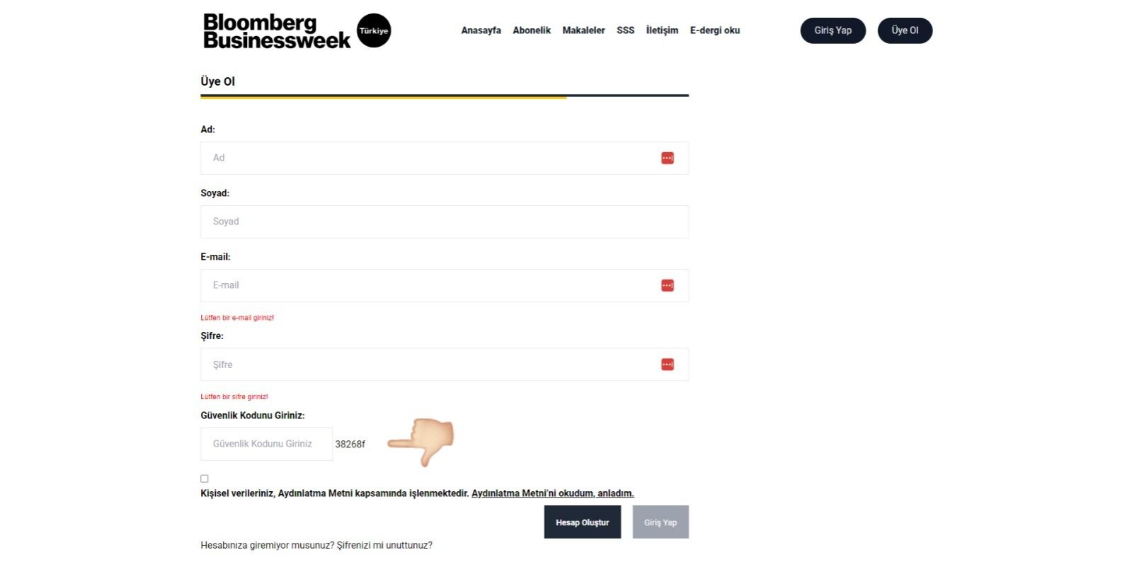 Bloomberg Businessweek Türkiye Abone Olma ve Promosyon Kodu Kullanma Rehberi