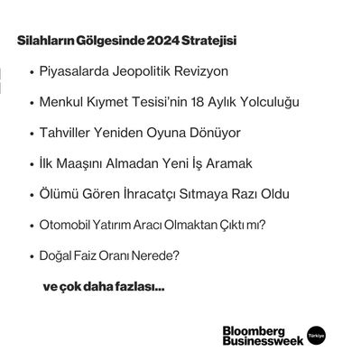 Silahların Gölgesinde 2024 Stratejisi