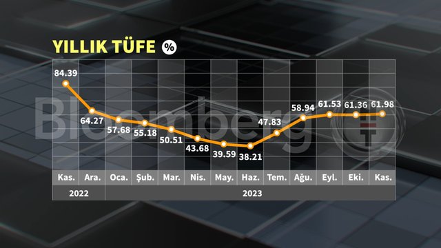 Grafiklerle Kasım ayı enflasyonu