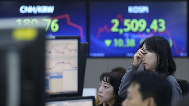 Asya borsaları Wall Street'in düşüşünü takip ediyor
