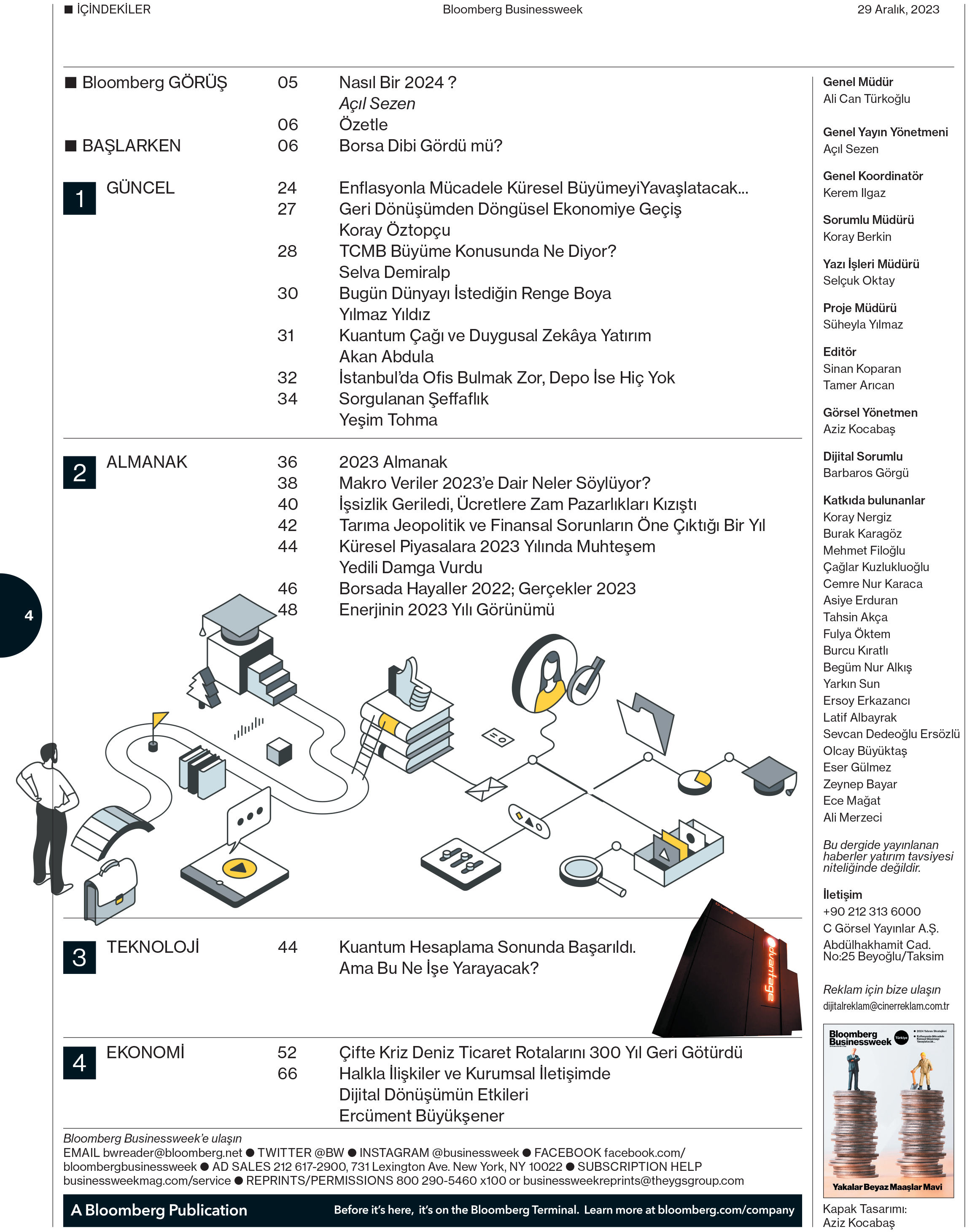 Bloomberg Businessweek Türkiye'nin 11. Sayısı Yayında!