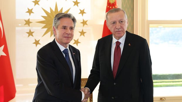 Erdoğan, ABD Dışişleri Bakanı Blinken ile görüştü - Bloomberg HT