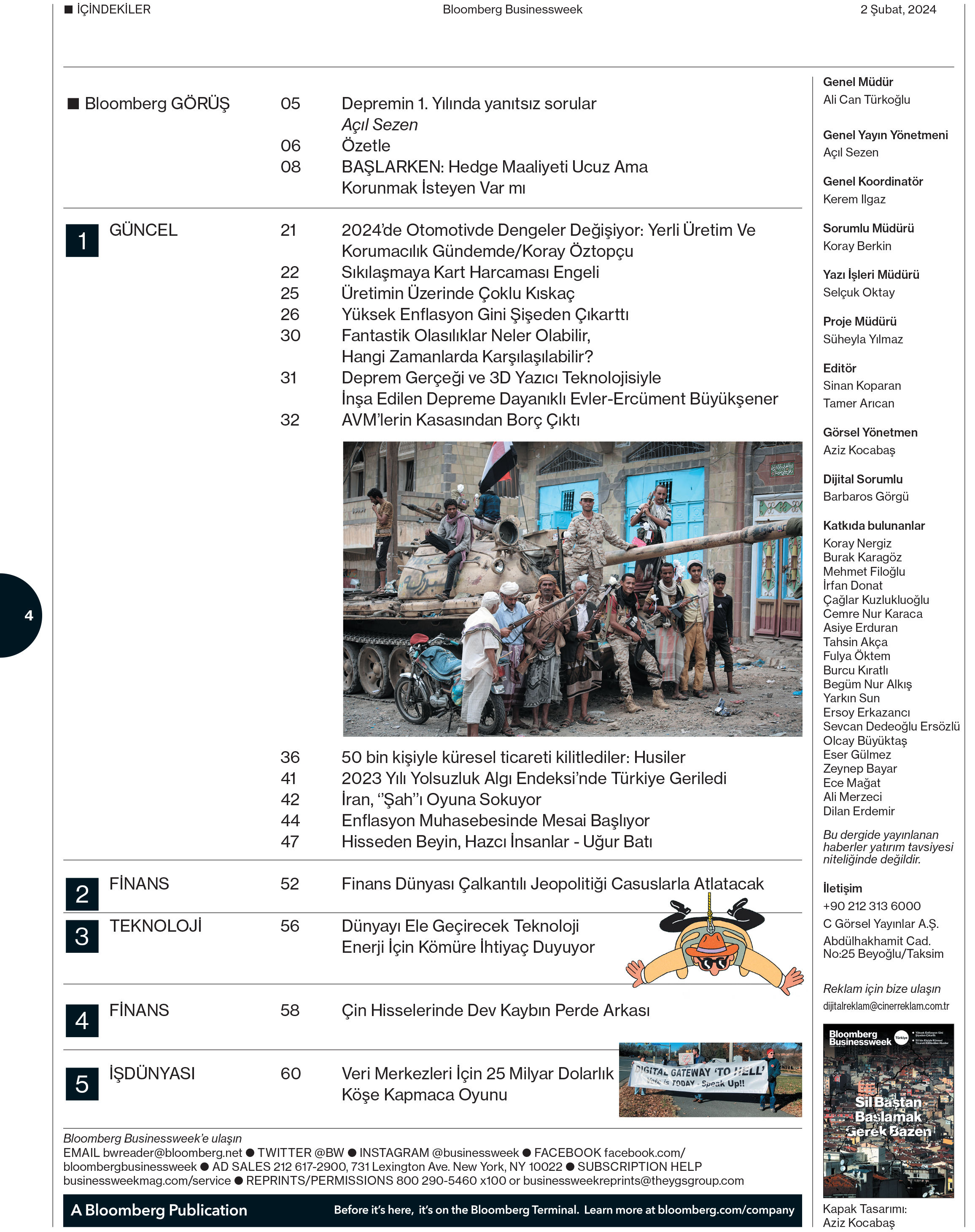 Bloomberg Businessweek Türkiye'nin 16. Sayısı Yayında!