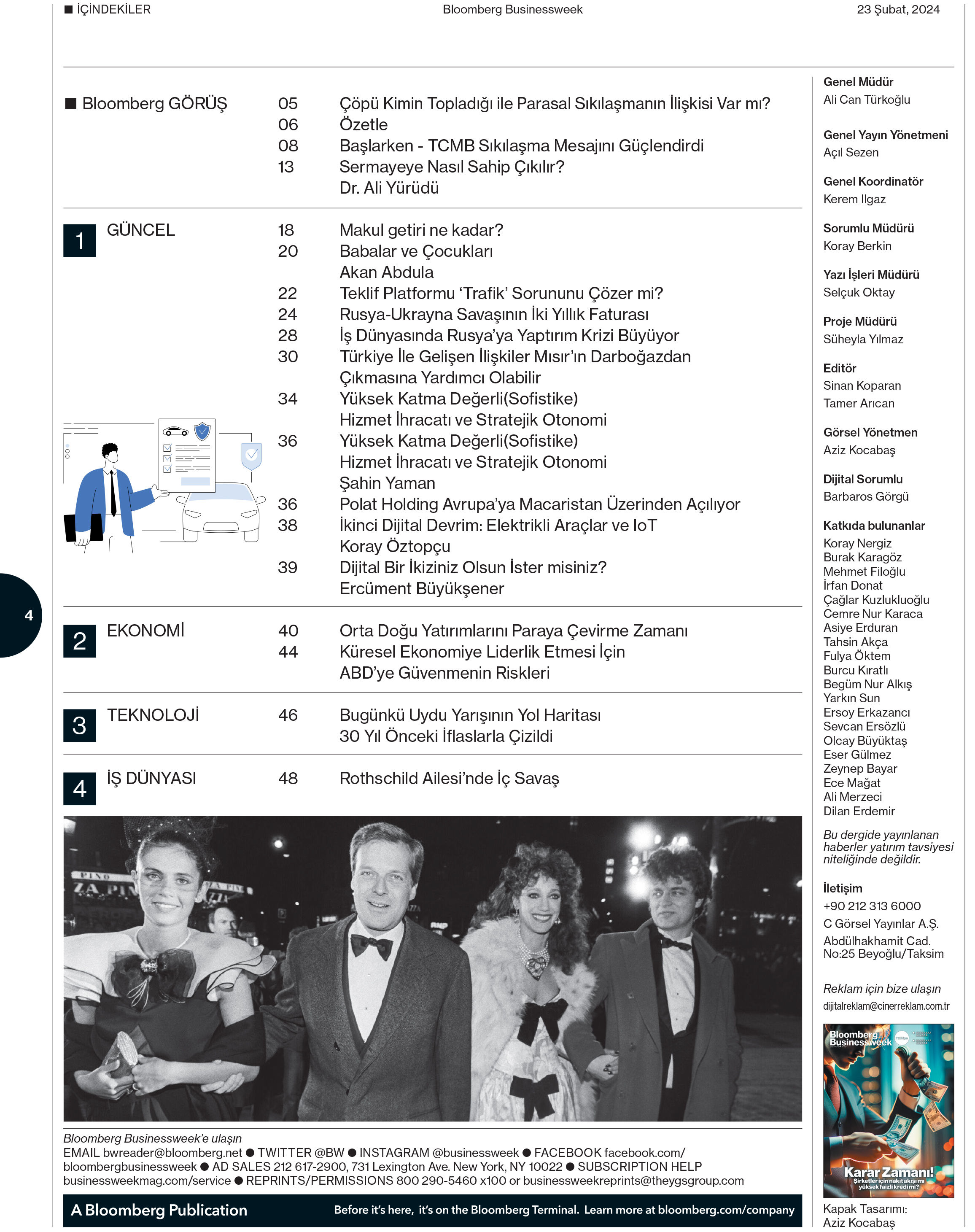 Bloomberg Businessweek Türkiye'nin 19. Sayısı Yayında!