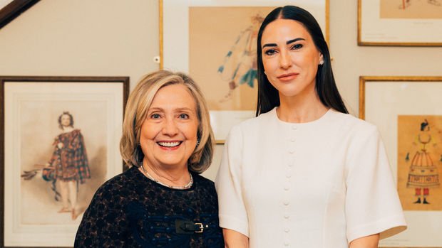 Didem Ciner, Hillary Clinton ile bir araya geldi