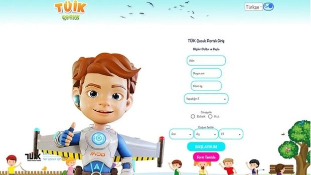 'TÜİK Çocuk' portalı güncellendi