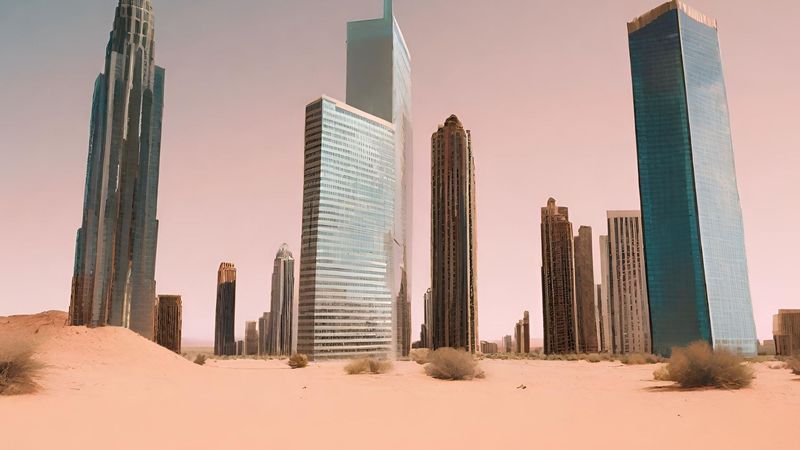 Çölün Ortasında Bir Megalopolis