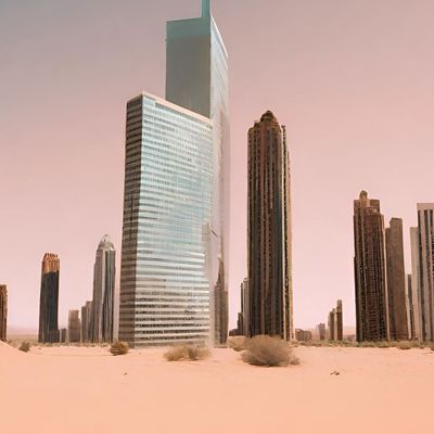 Çölün Ortasında Bir Megalopolis