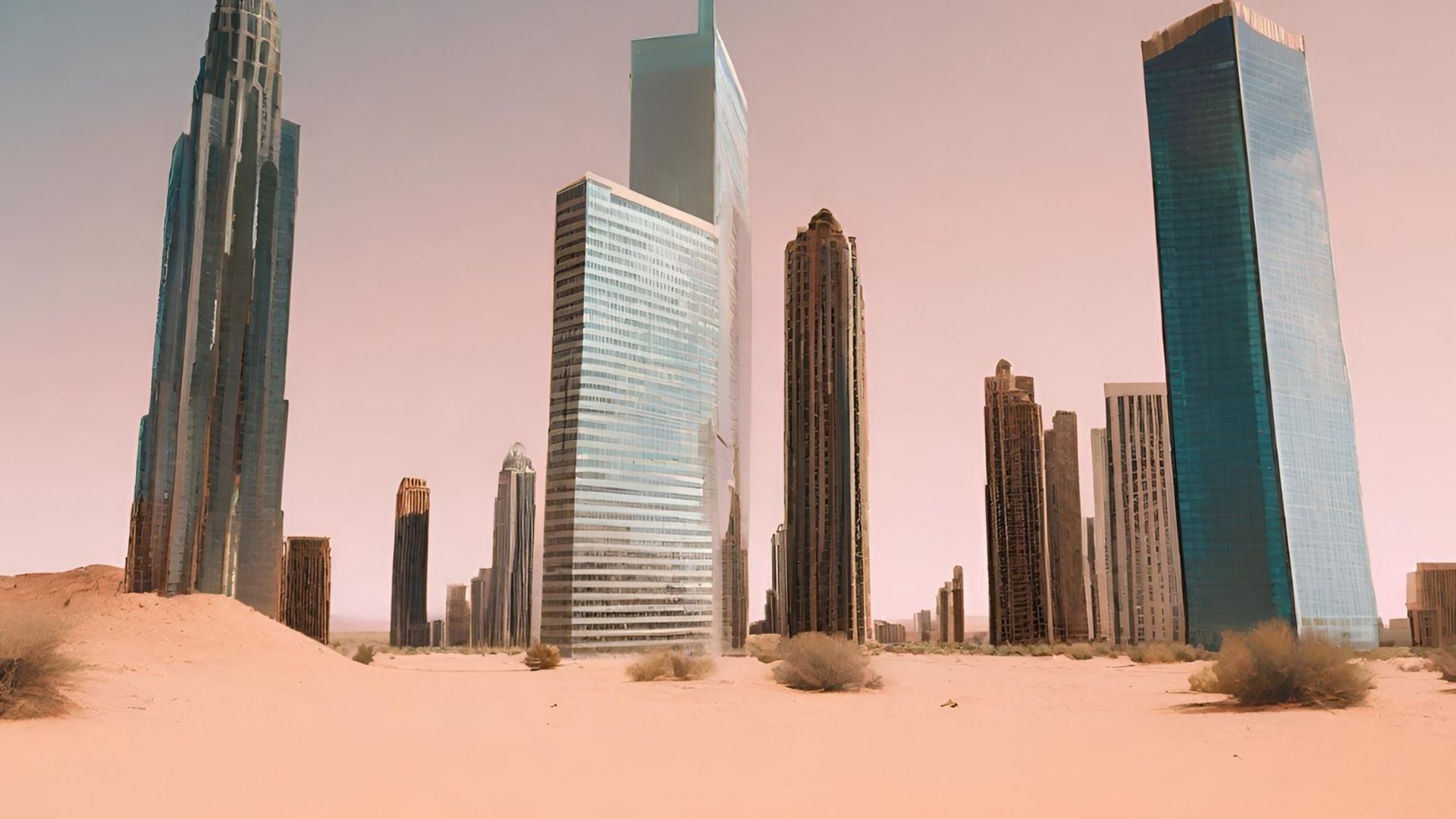 Çölün Ortasında Bir Megalopolis