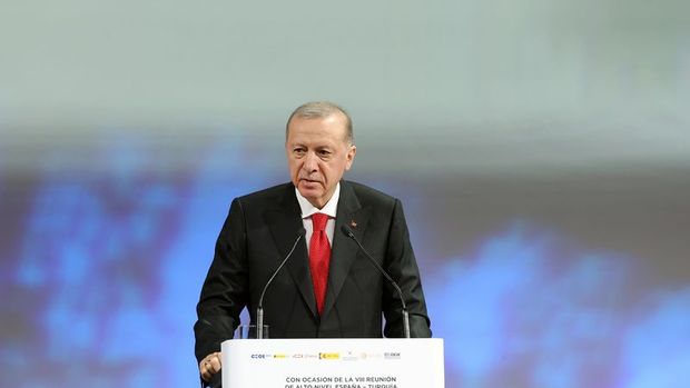 Cumhurbaşkanı Erdoğan, BBVA İcra Kurulu Başkanı Vila’yı kabul etti