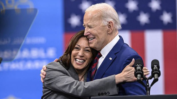 ABD Başkan Yardımcısı Harris'ten Biden'a övgü - Bloomberg HT