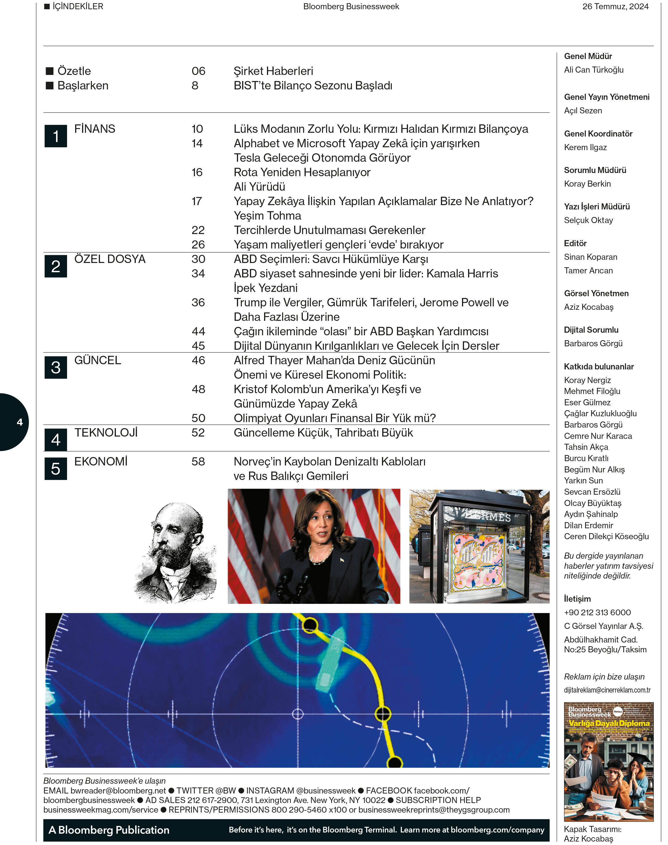 Bloomberg Businessweek Türkiye'nin 40. Sayısı Yayında!