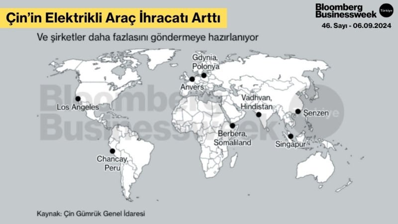 Çin’in Elektrikli Araç İhracatı Arttı