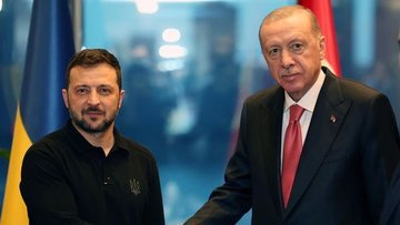 Cumhurbaşkanı Erdoğan, Ukrayna Devlet Başkanı Zelenskiy i...