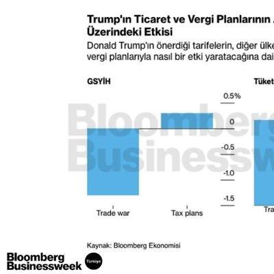 Trump'ın Ticaret ve Vergi Planlarının ABD GSYİH ve Enflasyonu Üzerindeki Etkisi