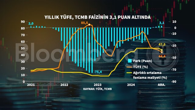 Grafiklerle Aralık enflasyonu