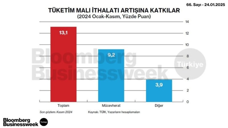 Tüketim Malı İthalatı Artışına Katkılar