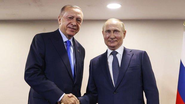 Erdoğan Putin ile görüştü