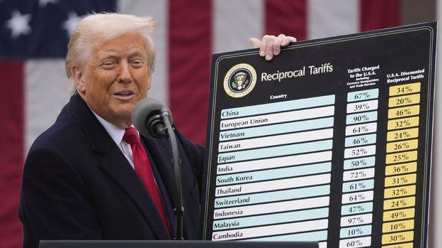 Trump: AB'ye yüzde 20 ek vergi getiriyoruz